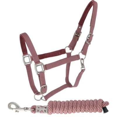 Abbildung von HB Halfterset Velvet Peach Tropical Pfirsichfarben Vollblut