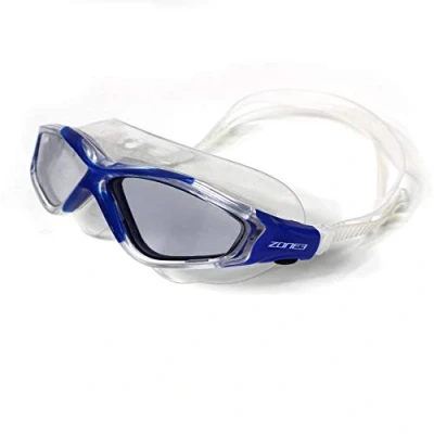 Abbildung von ZONE3 Vision Max Schwimmbrille mit ultraweichen Silikondichtungen/Anti Beschlag Panorama Gläser, klare Sicht, kein Auslaufen, Taucherbrille, Unisex