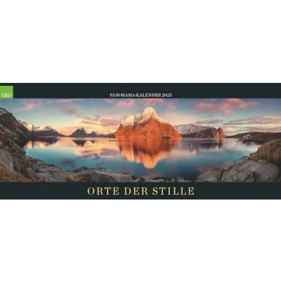 Abbildung von GEO Panorama: Orte der Stille 2025 Wandkalender für Ruhe und Besinnung, Großformat 120x50 cm, mit Bildern Ruhiger Refugien: Panoramakalender