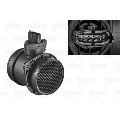 Abbildung von VALEO 253732 Luftmassenmesser mit integriertem Lufttemperatursensor VOLVO: V70 2, V50, 3, FORD: Focus 2 Schrägheck, S Max Mk1, MONDEO 4 Turnier