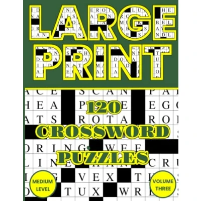 Abbildung von Large Print Crossword Puzzles: Jumbo Crosswords for Adults and Seniors (Volume 3)