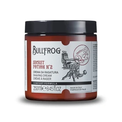 Abbildung von Bullfrog Shaving Cream Secret Potion N.2 Comfort 250 ml