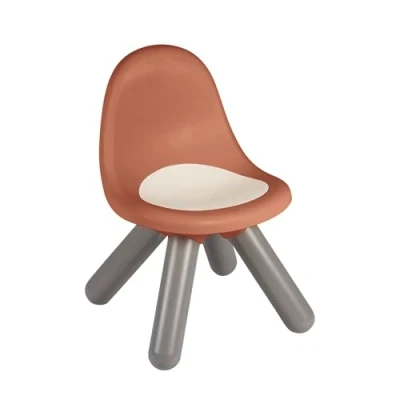 Abbildung von Smoby Life Kinderstuhl Terrakotta Aus recyceltem Material, UV beständig, Stabiler Kunststoff, für drinnen &amp; draußen, ab 18 Monaten