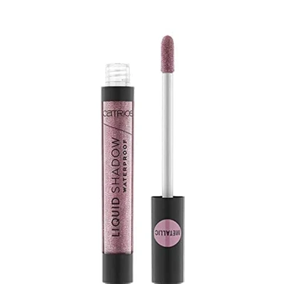 Abbildung von Catrice Liquid Shadow Waterproof, Eyeshadow, Lidschatten, Nr. 090 Charmed, violett, metallisch, farbintensiv, intensiv, schimmernd, strahlend, vegan, wasserfest, Nanopartikel frei (5,5ml)
