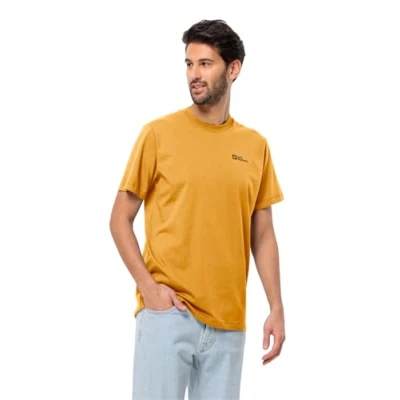 Abbildung von Jack Wolfskin Essential T M Tshirt basic, Herren, Größe: XL, Mustard