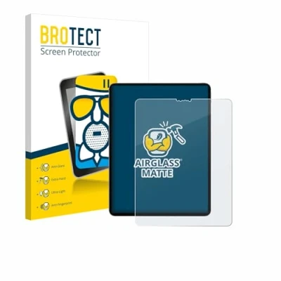 Abbildung von BROTECT Entspiegelungs Schutzglas für Apple iPad Pro 12.9&quot; WiFi 2021 (5. Gen.) Schutz Folie Panzerfolie Glas Matt [Kratzfest 9H, Anti Reflex]