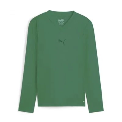 Abbildung von PUMA Unisex Teamgoal Baselayer Ls Jr. Performance Tee, Sport Green Power Green, 152 EU