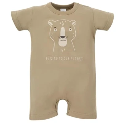 Abbildung von Pinokio Romper Free Soul, 100% Baumwolle, Grün, Jungen 62 86 (80)