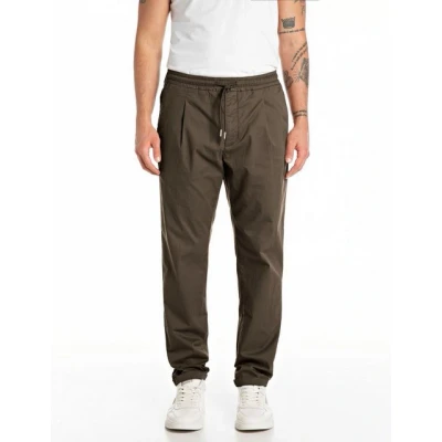 Abbildung von Replay Pants Stoffhose, Herren, Größe: 33x32, Dark olive