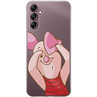 Abbildung von ERT GROUP Handyhülle für Samsung A14 4G/5G Original und offiziell Lizenziertes Disney Muster Winnie The Pooh &amp; Friends 034 optimal an die Form des Handy angepasst, teilweise transparent