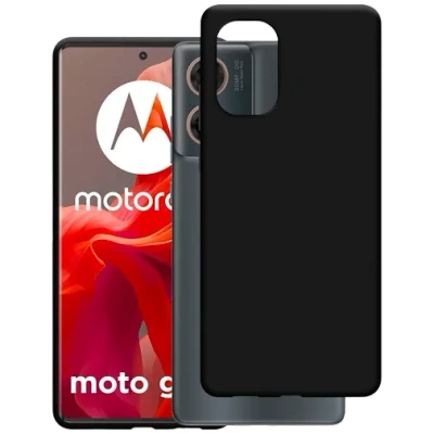 Abbildung von Just in Case TPU Back Cover Schwarz Motorola Moto G85