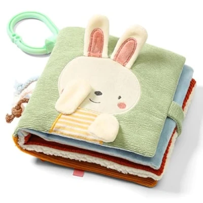 Abbildung von Sensorbuch weich für Babys Nature Babyono