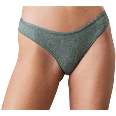 Abbildung von Calvin Klein Underwear Intrinsiccoordinate Brief Slip bluegrey, Damen, Größe: Medium, Blue grey