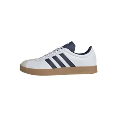 Abbildung von adidas Herren VL Court Base Shoes Schuhe, FTWR White/Dark Blue/Orbit Grey, 46 EU