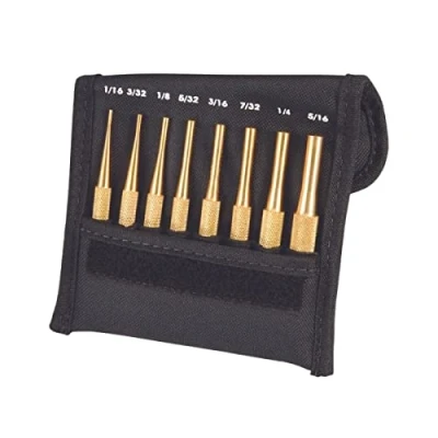 Abbildung von Starrett SB565Z Messing Antriebsstift Locher Set, 8 teilig