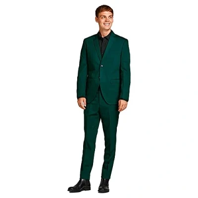 Abbildung von Jack &amp; Jones Premium Jprfranco SUIT SLIM FIT Anzug, Herren, Größe: 46, Darkest spruce