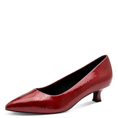 Abbildung von Marco Tozzi Pumps, Damen, Größe: 42, Dk red pat Schuhe