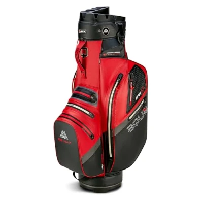 Abbildung von Aqua Silencio 4 Wasserdichte Golftasche Cartbag Rot