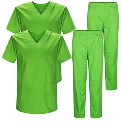 Abbildung von MISEMIYA Pack * 2 Pcs Unisex Schrubb Set Medizinische Uniform mit Oberteil und Hose ref.2 8178 X Large, Apfelgrün 22