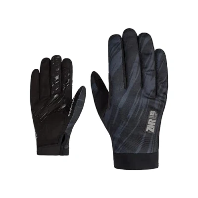 Abbildung von Ziener Herren CROM Touch Long Fahrrad/Mountainbike/Radsport Handschuhe Langfinger mit Touchfunktion atmungsaktiv,dämpfend, Black, 8