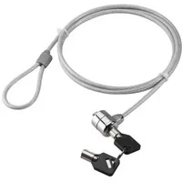Abbildung von Goobay 93037 Sicherheitsschloss für Notebook und PC, Grau