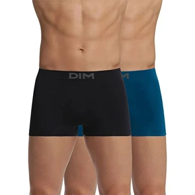 Abbildung von DIM 2er Pack Unno Basic Seamless Boxershorts D05HH für Herren