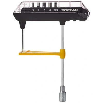 Abbildung von Topeak TPS SP07 Combo Torq Wrench Werkzeugset , Mehrfarbig (Black/Silver), One Size,