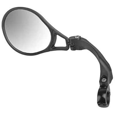 Abbildung von M Wave Unisex Adult Spy Space 45 Compact Fahrradspiegel, Schwarz, Ø 22,2 mm