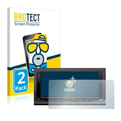 Abbildung von BROTECT Entspiegelungs Schutzfolie für Volkswagen Caddy 5 Discover Pro 10 (2021) (2 Stück) Matte Displayschutz Folie, Anti Reflex, Fingerprint