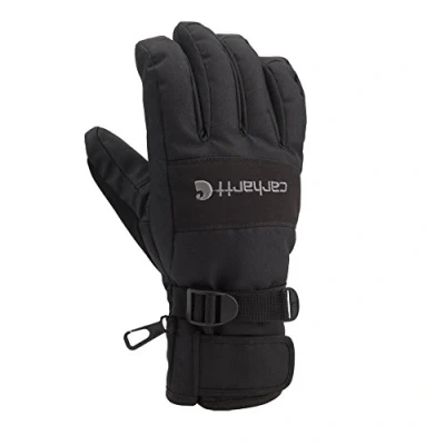 Abbildung von Carhartt W.B. Herren Handschuhe, wasserdicht, atmungsaktiv, isoliert, schwarz, Large