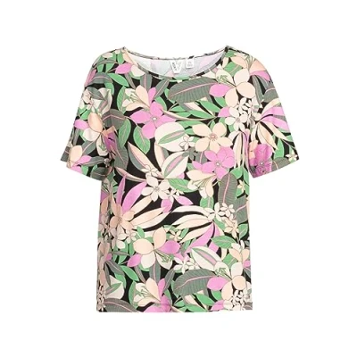 Abbildung von Roxy Flowers FOR LIFE Tshirt print, Damen, Größe: Small, Kvj