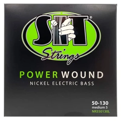 Abbildung von SIT NR550130L Power Wound E Gitarrensaiten 5 Saiten