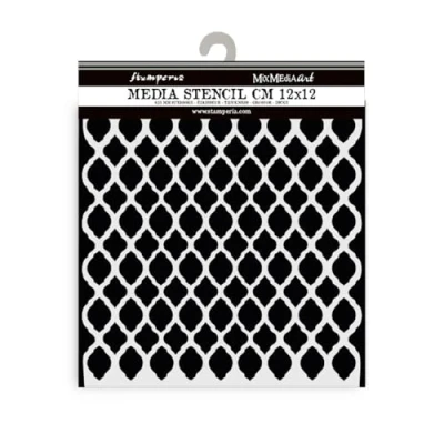 Abbildung von Stamperia Timeless Thick Stencil 12x12cm Net Texture (KSTDS48)