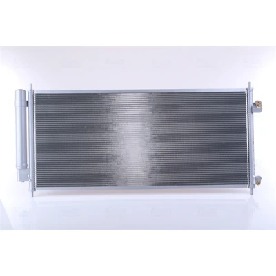 Abbildung von NISSENS 940241 Klimakondensator mit Trockner Aluminium 744 R 134a HONDA: Jazz 3 Schrägheck