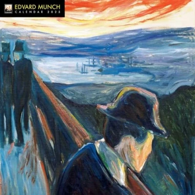 Abbildung von Edvard Munch 2025: Original Flame Tree Publishing Kalender [Kalender] (Wall Kalender)