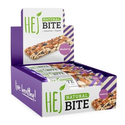 Abbildung von HEJ Natural Bite Organic (12x40g) Blueberry