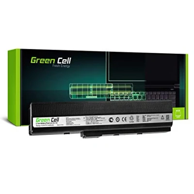 Abbildung von Green Cell Laptop Akku Asus A32 K52 für K52F K52J K52JB K52JC K52JE K52JK K52D K52DE K52DY K52N X52 X52F X52J X52JB X52JC X52JE K52JR K52JT X52N A42 A52 A52F A52J A52N A62 K42 K62 P62 P82