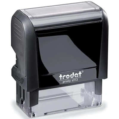 Abbildung von Trodat 44086 Tekststempel Sort 58 x 22 mm (B H)