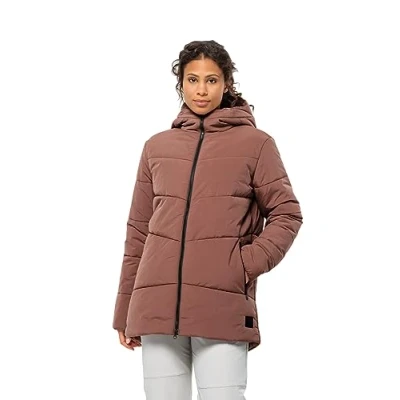 Abbildung von Jack Wolfskin Karolinger Wintermantel, Damen, Größe: Medium, Wild ginger