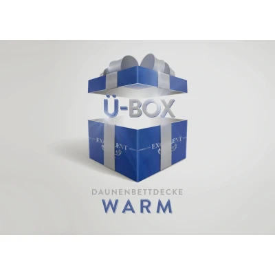 Abbildung von Excellent Daunenbettdecke &quot;Überraschungsbox&quot;, leicht, Füllung 90% Daunen, 10% Federn, Bezug Baumwolle, (1 St.), absoluter Sonderpreis, wegen Lagerräumung, Solange der Vorrat reicht