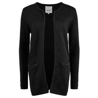 Abbildung von Oxmo Hilda Strickjacke, Damen, Größe: Large, Black