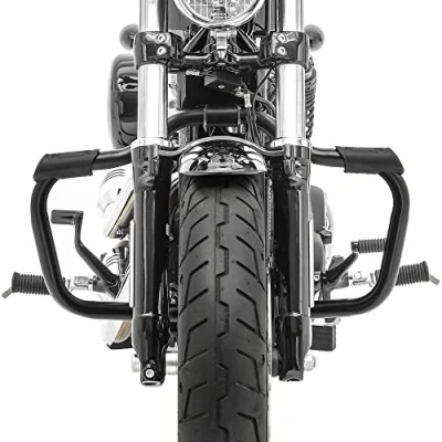 Abbildung von Sturzbügel für Harley Davidson Sportster 883 Iron (XL N) 09 20 Craftride Mustache schwarz