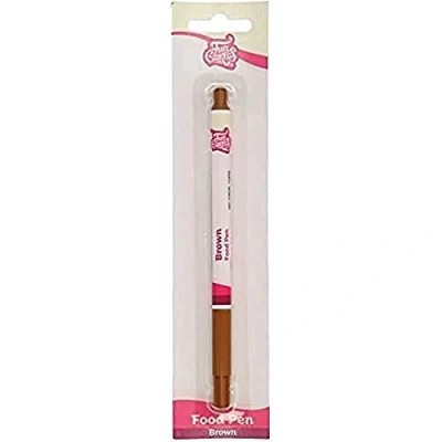 Abbildung von FunCakes Food Pen Braun: Lebensmittelfarbe Stifte, flexible Spitze für dicke und dünne Linien, Essbarer Stift Kekse , Kuchen, Fondant mehr, ideal zum Personalisieren, Halal zertifiziert