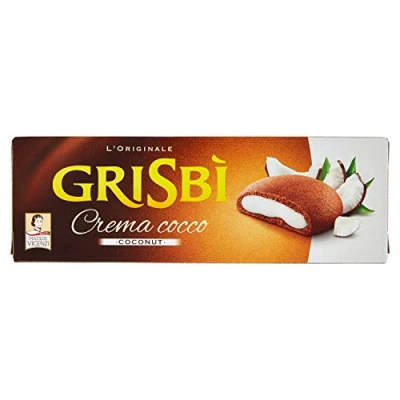 Abbildung von Testpaket Vicenzi Grisbi Cocco Nocciola Cioccolato Pistacchio Limone 6x 150g Kekse creme cookies kuchen riegel