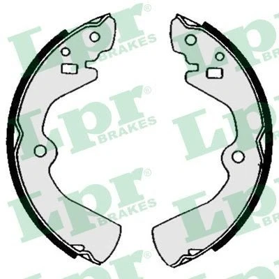 Abbildung von LPR 05480 Bremsbacken 228,6 41 NISSAN: SUNNY 2 Coupe, 2, Hatchback