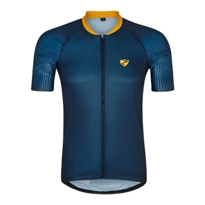 Abbildung von Ziener Herren NELOS Fahrradtrikot/Radtrikot MountainbikeRennrad atmungsaktiv,schnelltrocknend,elastisch,Kurzarm, hale Navy, 50