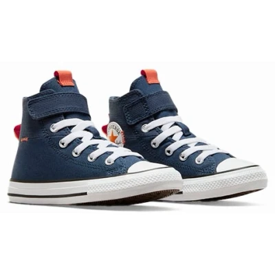 Abbildung von Converse Chuck Taylor ALL STAR EASY ON Utility Unisex Sneaker high für Kinder, Größe: 35, Navy/pale magma/white Schuhe