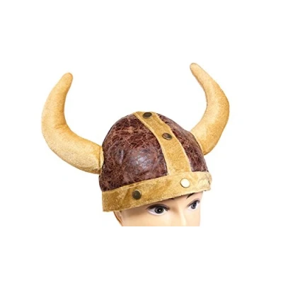 Abbildung von BestSaller Wikinger Kostüm Wikingerhelm Stoff, Helm verkleidung Textil