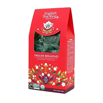 Abbildung von ETS English Breakfast, BIO, Fairtrade, 15 Pyramiden Beutel in Papierbox