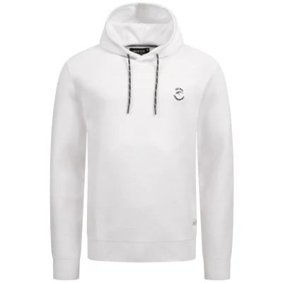 Abbildung von Indicode Jeans Longview Kapuzenpullover, Herren, Größe: Small, Offwhite